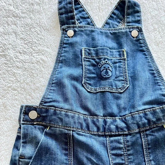 Obaibi Denim Short Overalls - Picture 8 of 14